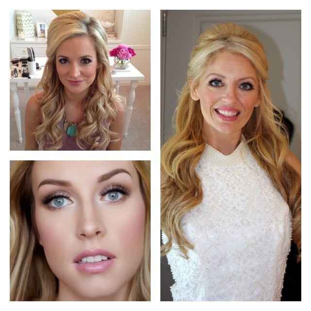 Show me 1 hair and 1 makeup inspiration you have for your wedding day!