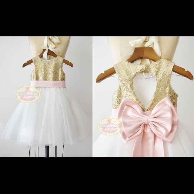 Flower girl attire