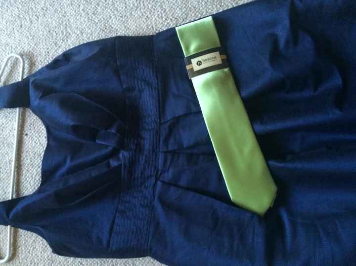 Wedding colors (to match with blue)