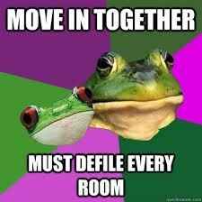 Advice for couples moving in together after wedding