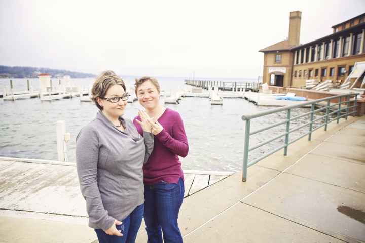 I almost forgot! Engagement photos!!