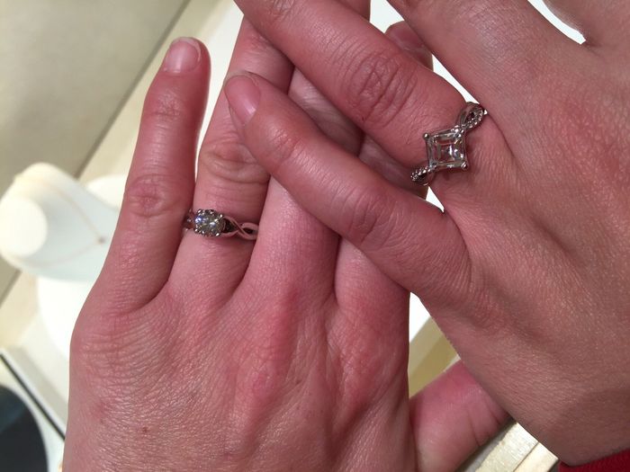 Small engagement rings unite!