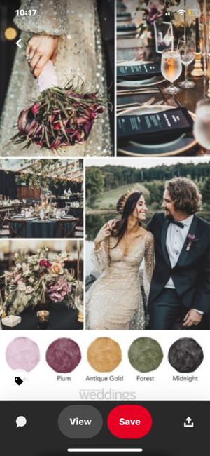 Wedding color theme 4