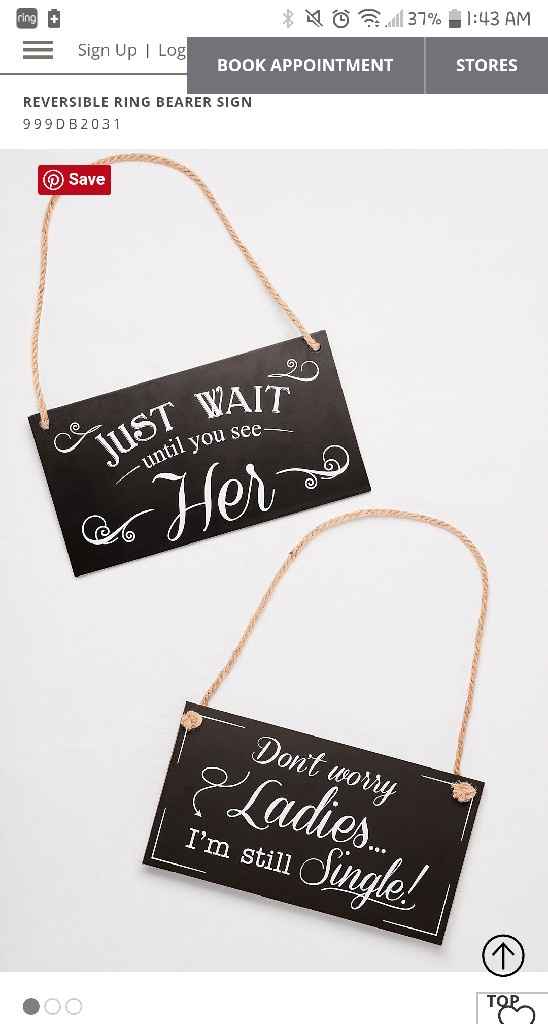 Flower Girl/ Ring Bearer Ages - 5