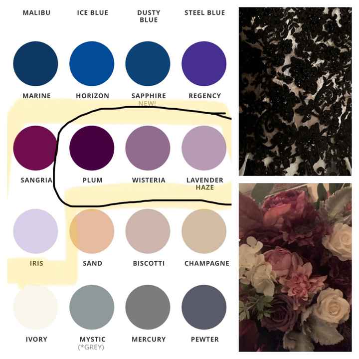 What's everyone's wedding colors? - 1