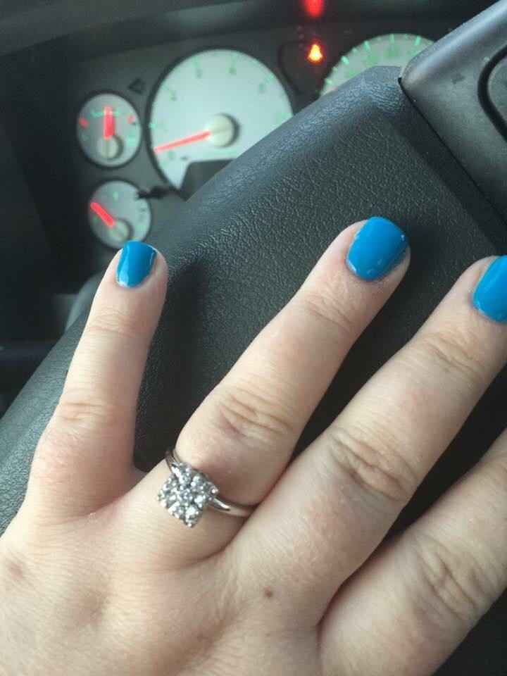Anyone get crap for the size of their engagement ring?