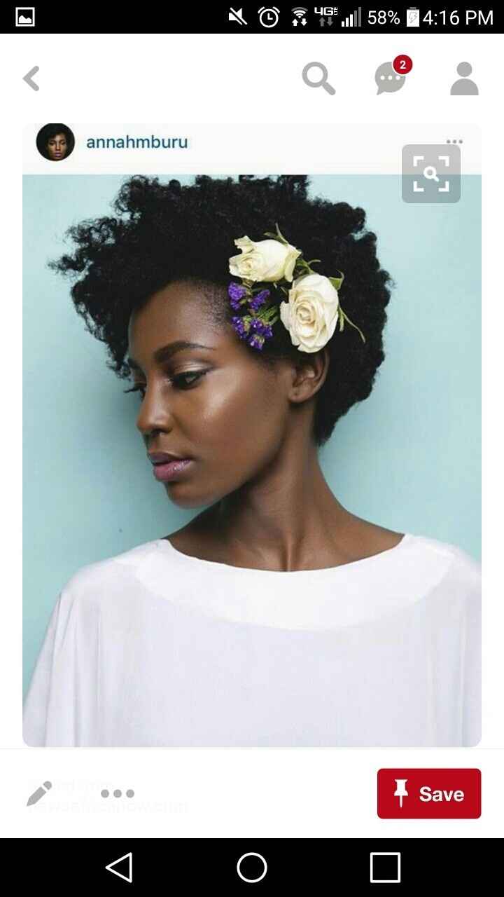 Hair Trials for Afro-American Brides