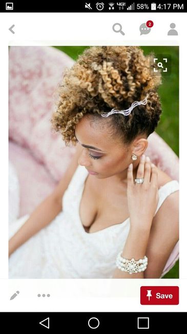 Hair Trials for Afro-American Brides