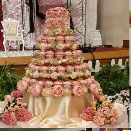 How many tiers does your cake have? - 1