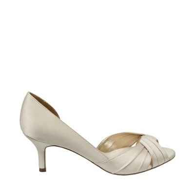 What color shoes with David's Bridal Watermelon BM dresses?