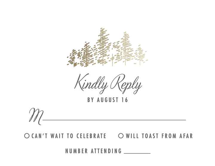 Show me your RSVP cards!