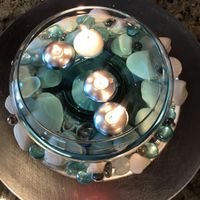  Table centerpiece for beach wedding - 2