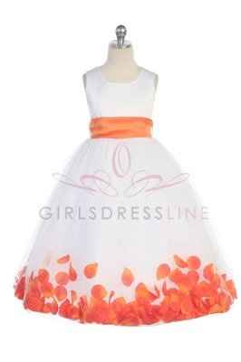 Non Traditional Flower Girl Dress