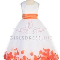 Non Traditional Flower Girl Dress