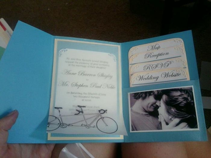 DIY Wedding Invitations... mother said might look "Tacky" ... **NEW VERSION - PAGE 6**