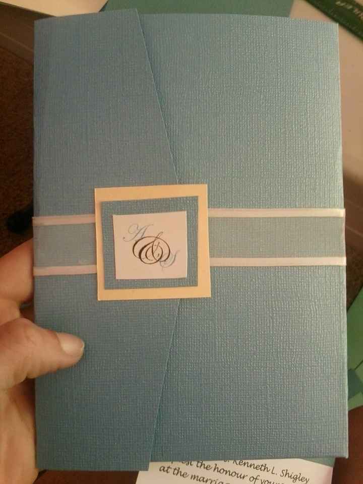 DIY Wedding Invitations... mother said might look "Tacky" ... **NEW VERSION - PAGE 6**