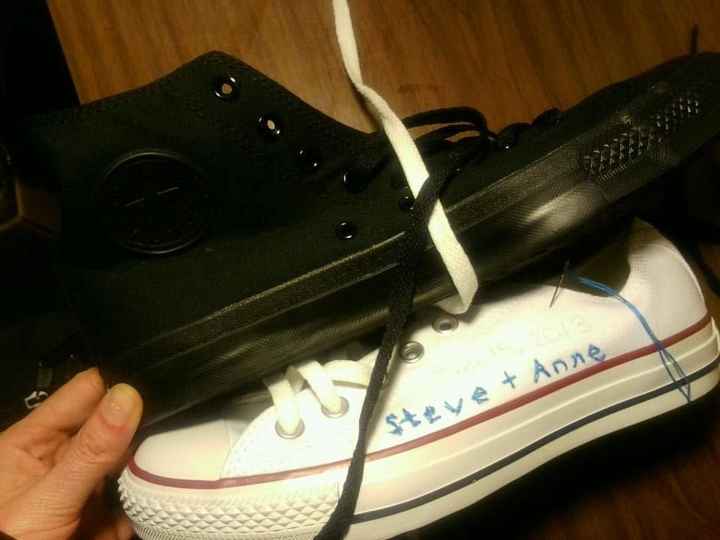 Our wedding shoes!