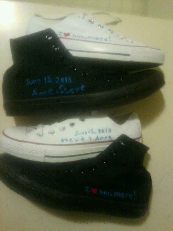 Our wedding shoes!
