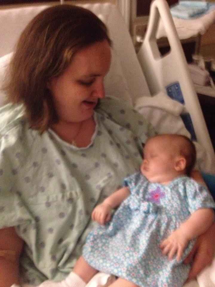 It will make her an angel (someday) but this friend of mine is a strong mommy! Please help her out! 