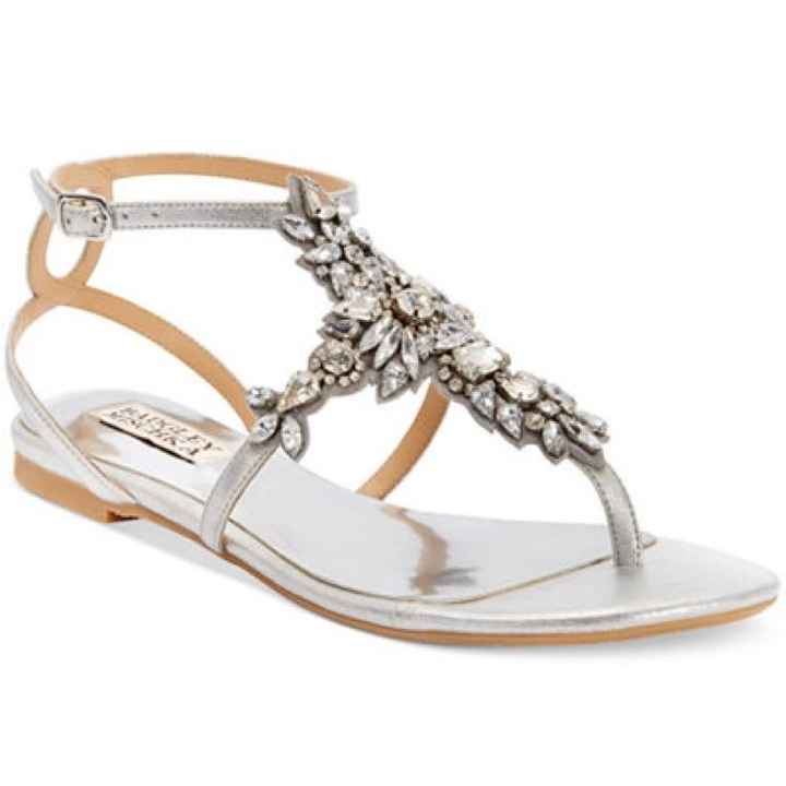 Did anyone or is anyone wearing flats on their wedding day instead of high heels?