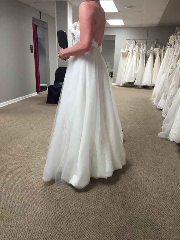 Bustle for Tulle Wedding Dress? Help!