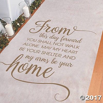Thinking of having this aisle runner