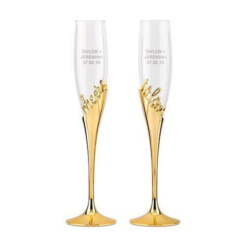 Or maybe this for our toasting champagne glass. 