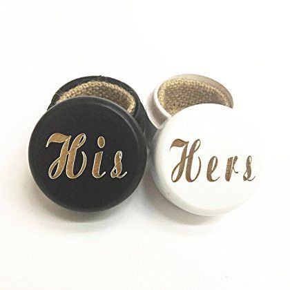 His and Hers for the two ring bearers
