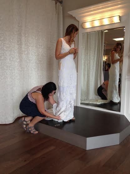 Said "YES TO THE DRESS" Kinda!!!