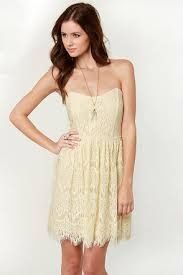 Grooms Grandmother bought a cream dress for wedding