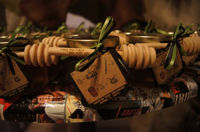 Honey Favors - mostly done!
