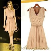 Grooms Grandmother bought a cream dress for wedding