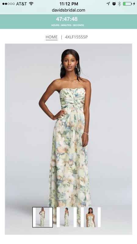 Bridesmaid dress help