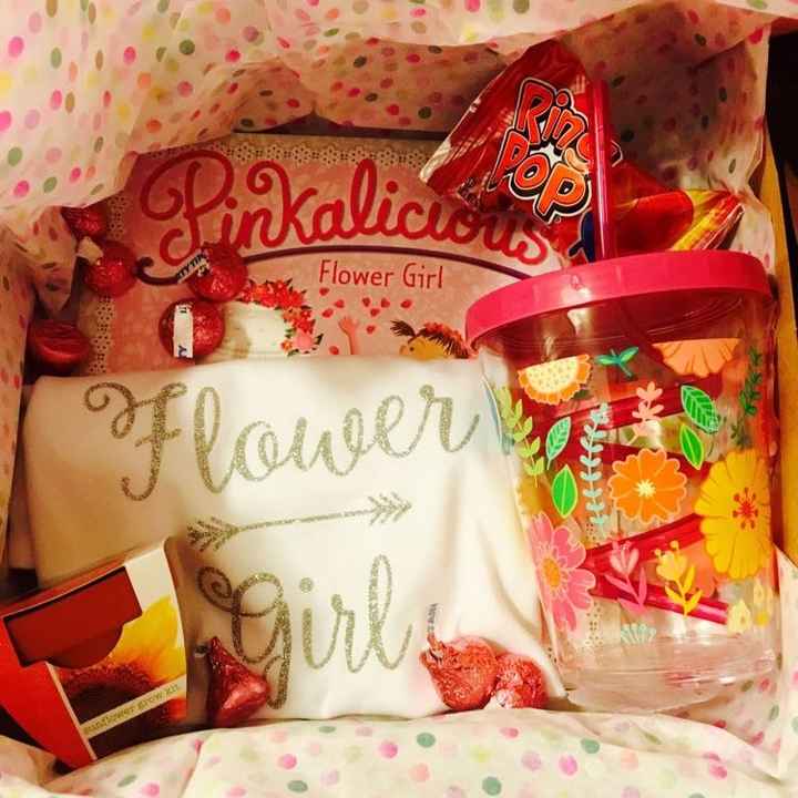 Ideas on asking nieces to be flower girls