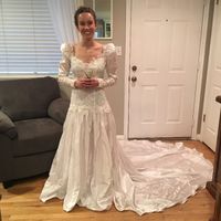 My mom's dress