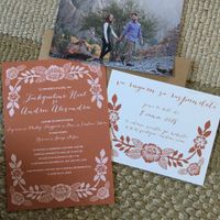 I had our invitations printed in both Romanian as well as English, a bit of a pain to translate and 