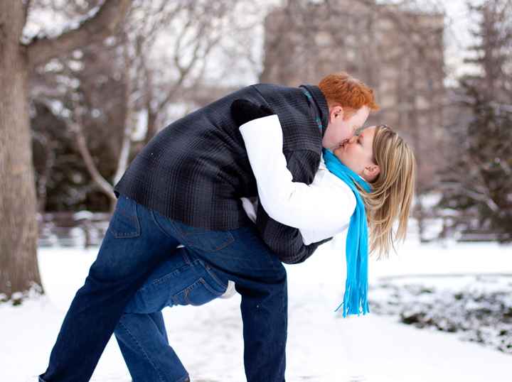 What did you wear for your engagement shoot?
