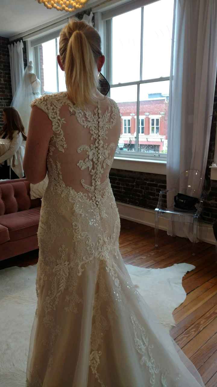 Who else loves lace?  Show off your lace dresses and/or veils! - 3