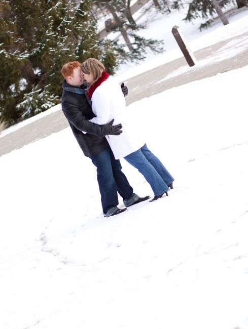 Winter Engagement Photos