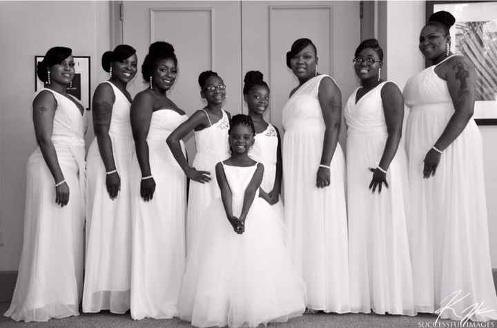 SHE WORE BLACK!!!!! Back and MARRIED