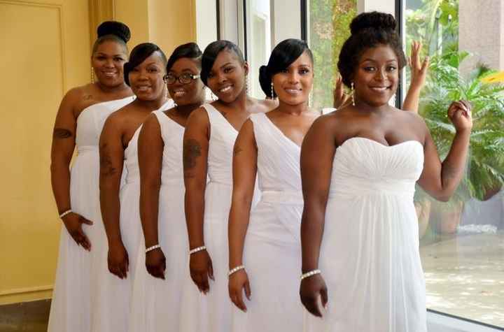 SHE WORE BLACK!!!!! Back and MARRIED