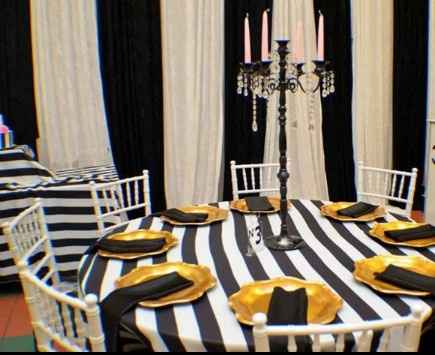 Do you like my reception tables??