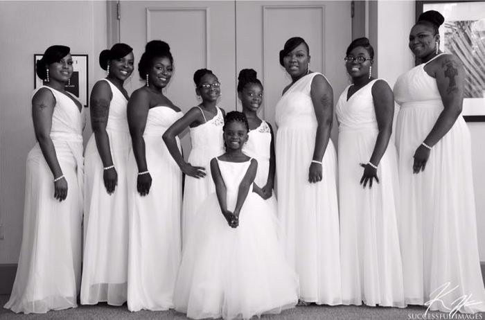 SHE WORE BLACK!!!!! Back and MARRIED