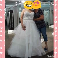 Did you cry when you got your dress? - 1