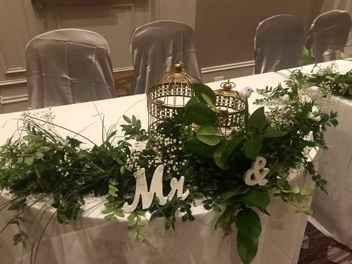 Costco flowers/greenery  round table pics a - 3