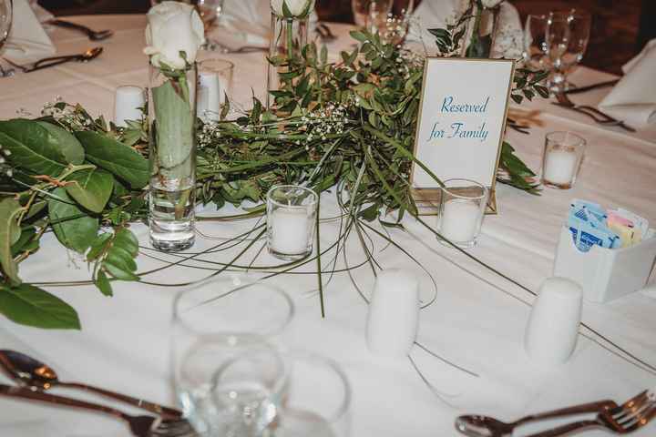 Costco flowers/greenery  round table pics a - 1