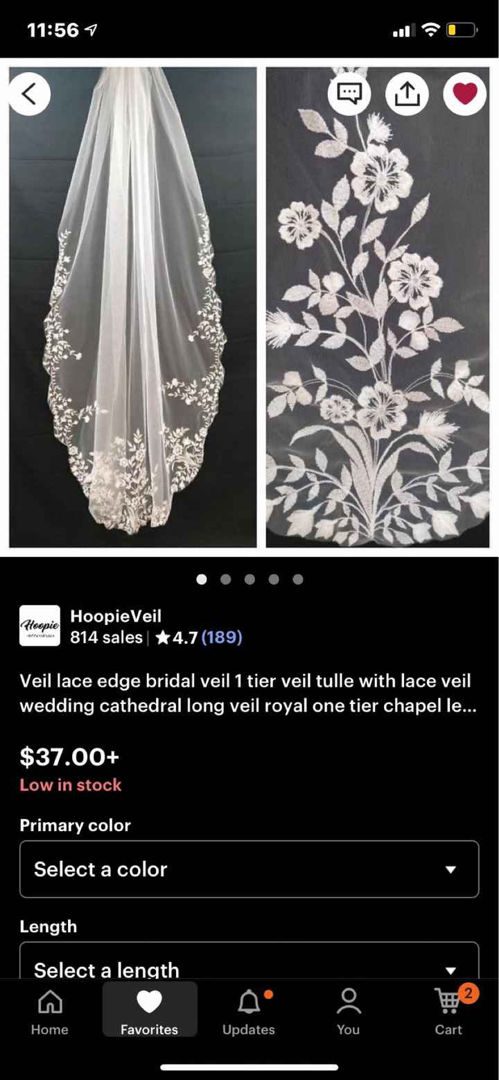 Picking a veil. - 2