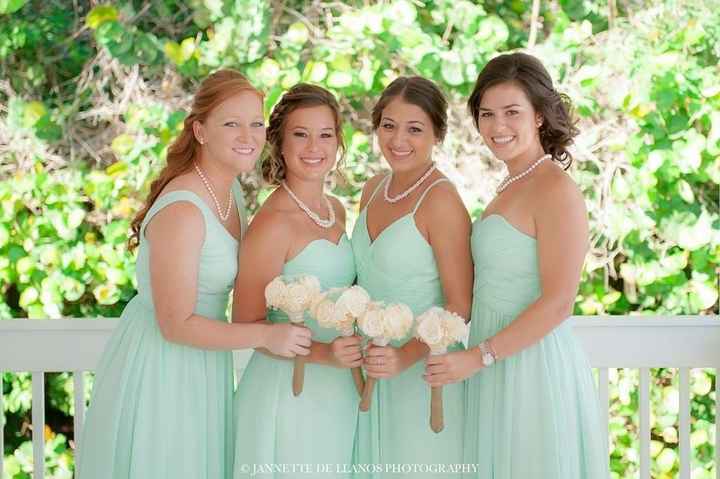 Help me (vote) which bridesmaid dress color
