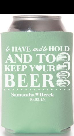 Those of you who got koozies