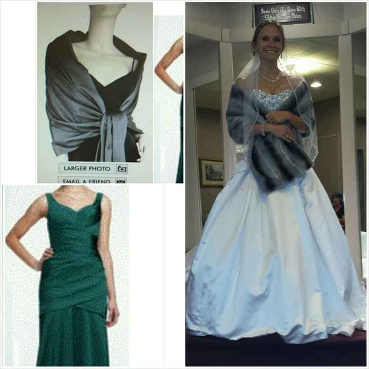 Fur for bridesmaids?